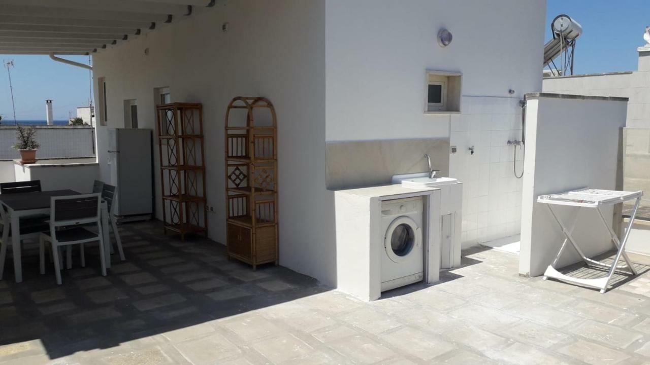 Villa Attico a 150 mt dal mare Marina di Mancaversa Esterno foto